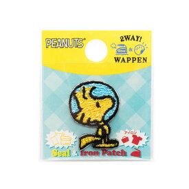 ＼期間限定10％OFF／ ワッペン PEANUTS/ピーナッツ ミニワッペン（S02Y2415） アストロノート　ウッドストック 08Bf99_