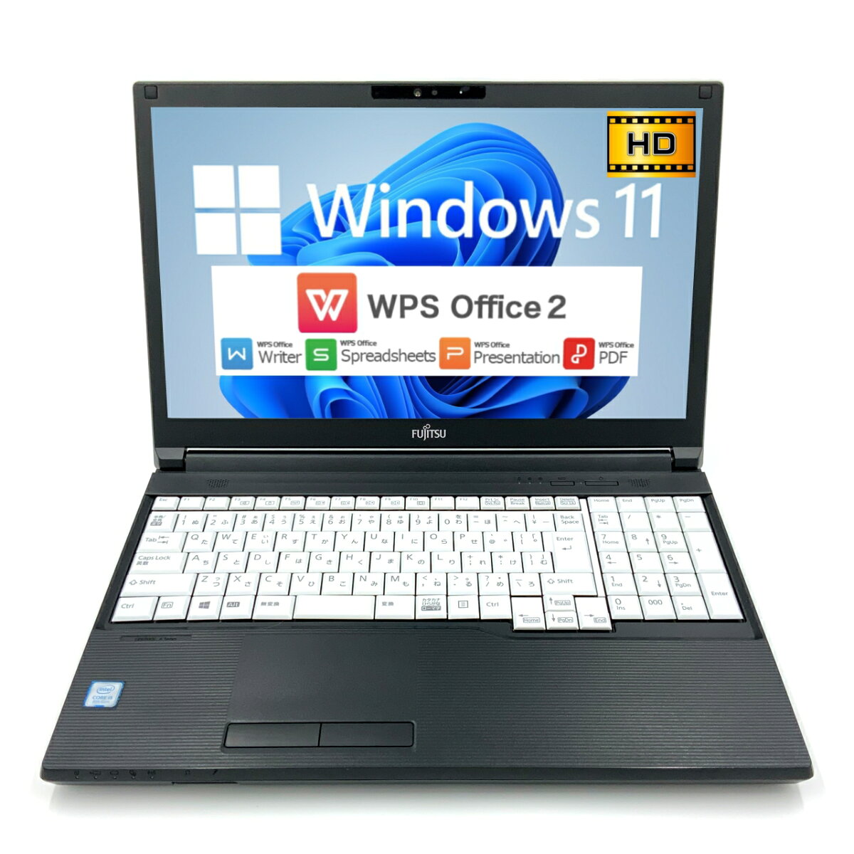 Windows11】【ドライブ付】【多機能】 富士通 FUJITSU LIFEBOOK A579 