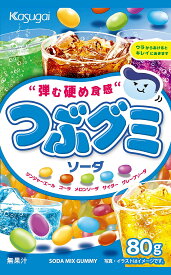 春日井製菓 Jつぶグミソーダ 80g×6袋
