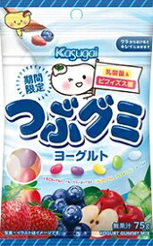 春日井製菓 つぶグミヨーグルト 75g×6袋