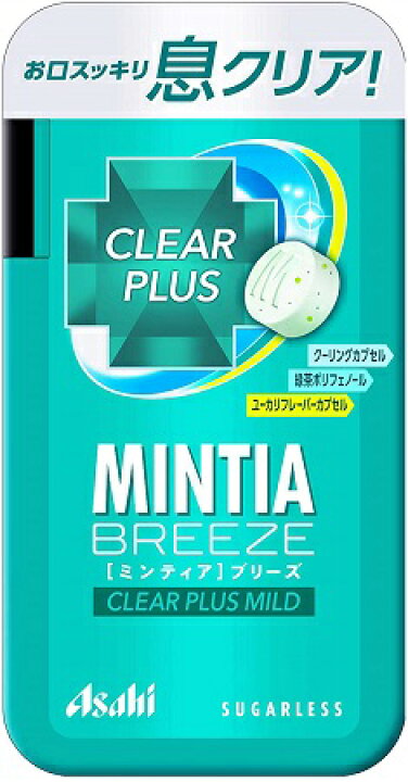 楽天市場 アサヒグループ食品 ミンティアブリーズクリアプラスマイルド 30粒 8箱 おかげさまマーケット