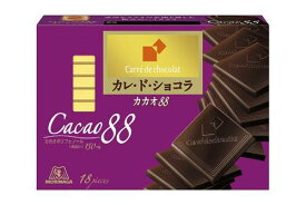 森永製菓 カレ・ド・ショコラ(カカオ88) 18枚×6個