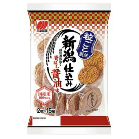三幸製菓 新潟仕込み 醤油味 30枚×12袋