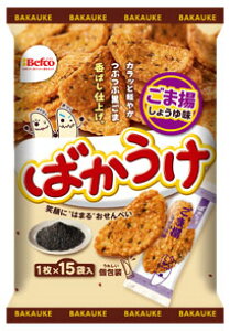栗山米菓 ばかうけごま揚 15枚×12袋