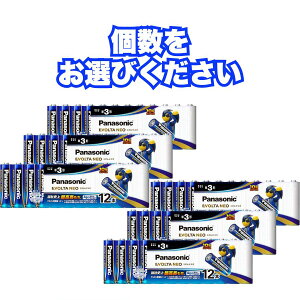 �݌ɃA�� �����ȃZ�b�g�I �p�i�\�j�b�N EVOLTA NEO �P3�`�A���J�����d�r 12�{�p�b�N ���{�� LR6NJ/12SW �h�� ���~ 4549077899064