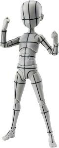 �����O������ BANDAI SPIRITS(�o���_�C�X�s���b�c) S.H.Figuarts �t�B�M���A�[�c �{�f�B���� -���X��- Edition-���C���[�t���[��-(Gray Color Ver.) ��130mm ABS&PVC�� �h���ς݉��t�B�M���A 8������