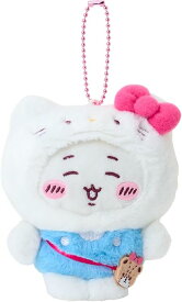 [Sanrio] サンリオ ちいかわ×サンリオキャラクターズ シリーズ 2025年 マスコットホルダー ( ちいかわ ハローキティ ) キャラクター グッズ キーホルダー チェーン
