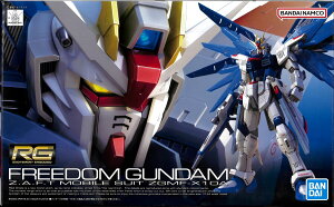 BANDAI SPIRITS(�o���_�C �X�s���b�c) RG �@����m�K���_��SEED ZGMF-X10A �t���[�_���K���_�� 1/144�X�P�[�� �F�����ς݃v�����f��