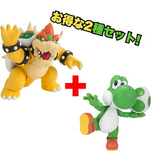O 2Zbg BANDAI SPIRITS(o_CXsbc) S.H.Figuarts X[p[}I bV[ (SUPER MARIO) & X[p[}I Nbp (SUPER MARIO) ABS&PVC hς݉tBMA tBM