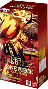 �o���_�C BANDAI �����s�[�X ONE PIECE�J�[�h�Q�[�� �v���~�A���u�[�X�^�[ ONE PIECE CARD THE BEST vol.2 �@�yPRB-02�z �{�b�N�X BOX 10�p�b�N�� ONEPIECE �����s�[�X�J�[�h�Q�[�� ��������