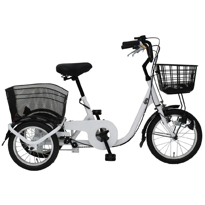 楽天市場】16インチ ロータイプ三輪自転車 スイング機能付MG-TRE16L 