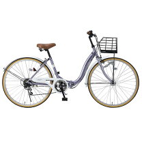 楽天市場】26インチ パープル 自転車の通販