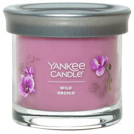 YANKEE CANDLE/ヤンキーキャンドルYCシグネチャータンブラーS388ワイルドオーキッドYK010-05-388オゾン マンダリン ベルガモット ハイビスカス ジャスミン ストロベリーネクター ムスク サンダルウッド ホワイトアンバー インテリア プレゼント