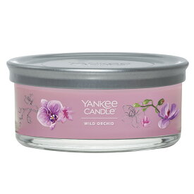 【国内正規品】YANKEE CANDLE/ヤンキーキャンドルYCシグネチャータンブラー5ウィック（5本芯）388ワイルドオーキッドYK011-05-388オゾン マンダリン ベルガモット ジャスミン ストロベリーネクター ムスク サンダルウッド ホワイトアンバー プレゼント