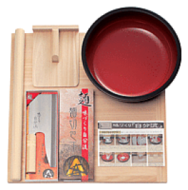 （入門DVD付 ）家庭用 麺打ち道具セットB　約3人前A-1280 豊稔企販うどん ソバ 初心者 体験 新そば そば打ち道具一式 手打ちうどん 手打ち麺 はじめての手打ち蕎麦作り おいしい 右利き 蕎麦打ち udon soba 麺台 麺棒 こね鉢 こま板 麺切包丁 麺打ちセットB