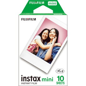 在庫あり☆【メール便】フジフイルム INSTAX チェキmini フィルム（10枚入）INSTAX MINI JP1 FUJIFILMチェキ用フィルム 無地 冨士フィルム インスタントカメラ 修学旅行 結婚式 ホワイト ミニフィルム ミニフォーマット