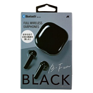B-Fun SCXCziubNjAH-TWS05-BKBluetoothΉ ANZX [J[ۏ6 AXES Ji^