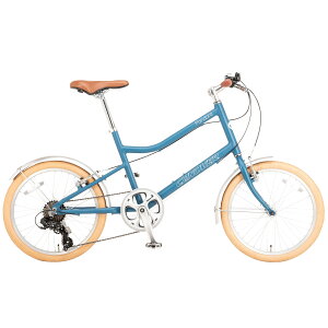 CANOVER/カノーバー 20インチ ミニベロ pandora【ブルーグレー】CA-MV001 619097段変速ギア 通勤通学 スポーティ オオトモ ソフトサドル パンドラ 耐久性チューブ コンパクト