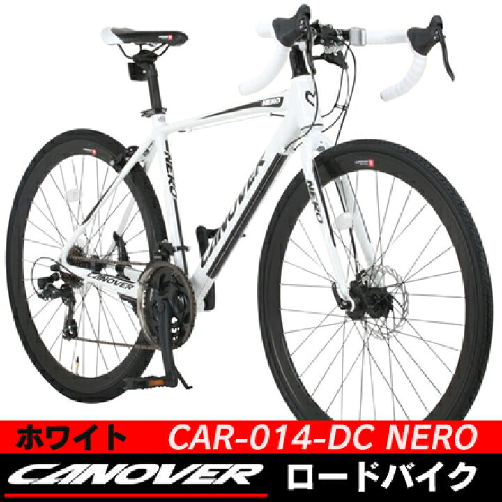楽天市場】CANOVER/カノーバー ロードバイク 700×28CCAR-014-DC NERO 