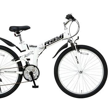 楽天市場】Wサス搭載折り畳み26インチ自転車マウンテンバイク リアサス 