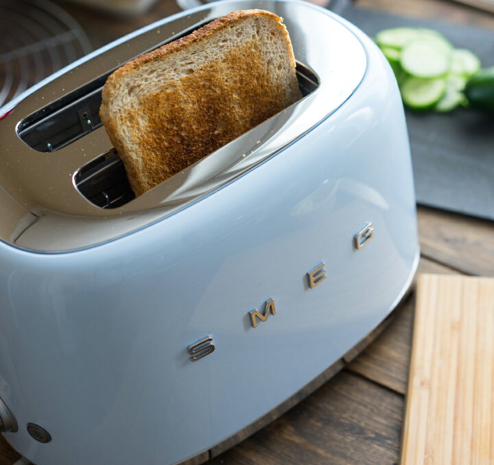 SMEG（スメッグ）ポップアップトースター TSF01PBJP パステルブルー 