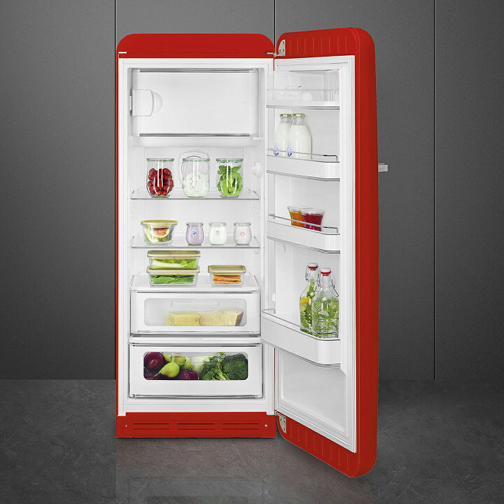 楽天市場】【日本正規品】SMEG/スメッグ 冷蔵庫 270リットル【レッド  