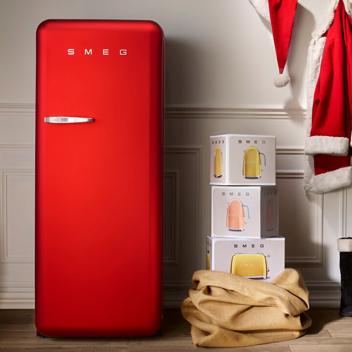 楽天市場】【日本正規品】SMEG/スメッグ 冷蔵庫 270リットル【レッド  