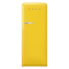 【日本正規品】SMEG/スメッグ 冷蔵庫 270リットル【イエロー/yellow】右開き《配送・設置費込み》FAB28RYW5JPREFRIGERATOR レトロ デザイン おしゃれ家電 スメグ イタリアブランド プレゼント ポップ イタリアンスタイル 冷凍 冷蔵 野菜 チルド 自動霜取り