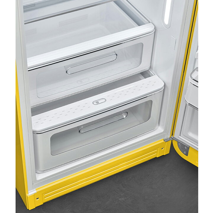 楽天市場】【日本正規品】SMEG/スメッグ 冷蔵庫 270リットル【イエロー 
