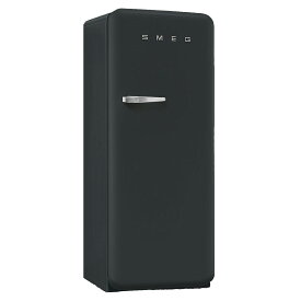 【日本正規品】SMEG/スメッグ 冷蔵庫 270リットル【ブラックベルベッド/Black Velvet】右開き《配送・設置費込み》FAB28RDBLV5JPプレミアムカラーREFRIGERATOR レトロ おしゃれ家電 イタリアブランド モダン ポップ イタリアンスタイル ポイント10倍