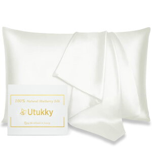 シルク枕カバー【TVで紹介】まくらカバー シルク 35 50 洗える 封筒式枕カバー 両面シルクピローケース すべすべ 寝癖軽減 美肌 抗菌防臭 敏感肌に優しい ギフト 四季適応 1枚セット アイボリ