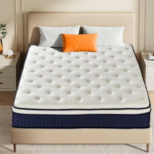 Hsuener �}�b�g���X �|�P�b�g�R�C�� ����25cm ������ 360N ���ϋv 32D �̈����U �X�v�����O�}�b�g���X �d�� �x�b�h ������ ���̐ݒu�͕s�v�ł��É� ��t�������� ���ϋv�� ���s�z�� ���k����C�K