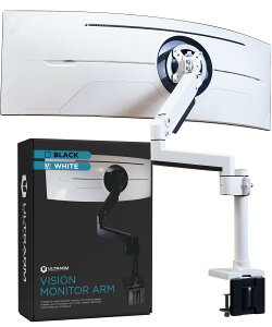 ULTRARM j^[A[ ^ 17-57C`Ή ω׏d20kg O |[ ֐6 KX ʒu VESA 75x75mm 100x100mmΉ ǉA[ g2 ㉺ PCA[  MA20PW-S