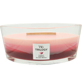 キャンドル アロマ L【WoodWick TRILOGY】ウッドウィック ジャー カメヤマ キャンドル トリロジージャー トリロジーハースウィック 木 芯 アロマ フレグランス 癒し ルームフレグランス インテリア アウトドア プレゼント ギフト 誕生日 自然 ガラス おしゃれ プレゼント