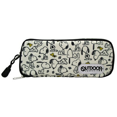 楽天市場 Peanuts Outdoor Products ペンケース Wファスナー ベージュ スヌーピー グッズ アウトドア プロダクツ コラボ スクエア ペンポーチ 筆箱 おしゃれ かわいい 社会人 大学生 高校生 中学生 小物入れ おかいものsnoopy 楽天市場店