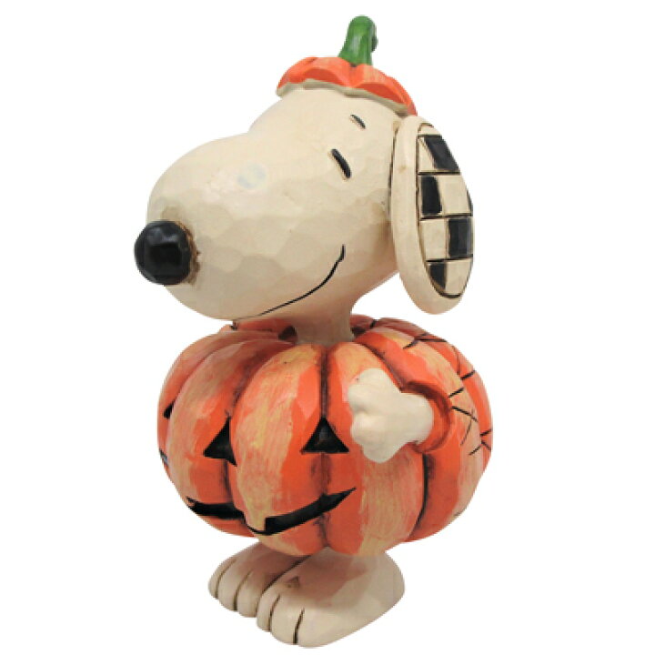 楽天市場 Peanuts Jim Shore ミニフィギュア スヌーピー パンプキン スヌーピー おしゃれ かわいい グッズ 大人 向け プレゼント おかいものsnoopy 楽天市場店