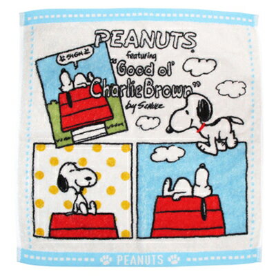 楽天市場 スヌーピー ハンドタオル 屋根 おかいものsnoopy 楽天市場店