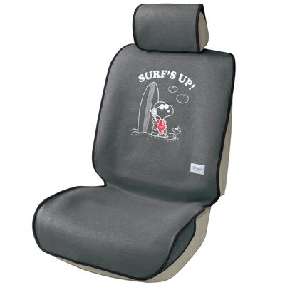 楽天市場 スヌーピー シートカバー フロント1枚 Surf S Up グレー スヌーピー シートカバー グレー 車 車用 おしゃれ かわいい キャラクター グッズ 大人 向け プレゼント おかいものsnoopy 楽天市場店
