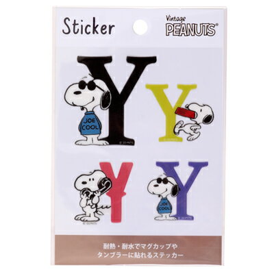 楽天市場 スヌーピー 耐熱耐水ステッカー スヌーピーｙ スヌーピーグッズ キャラクター シール おかいものsnoopy おかいものsnoopy 楽天 市場店