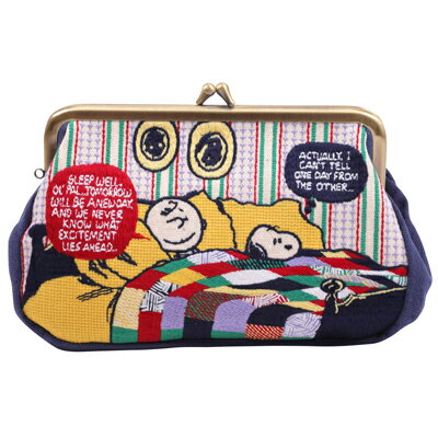 楽天市場 スヌーピー 畳み刺繍がま口ポーチ ベット スヌーピーグッズ 財布 がま口 おかいものsnoopy おかいものsnoopy 楽天市場店