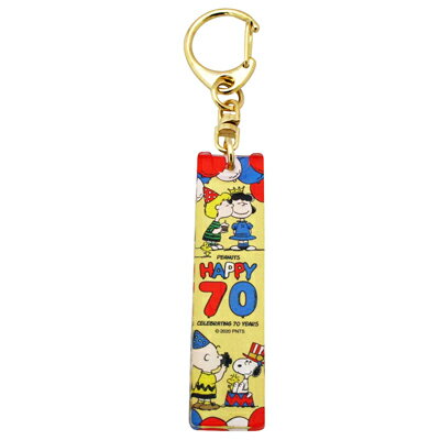 楽天市場 スヌーピー 70周年柄アクリルキーチェーン バルーン スヌーピー キーチェーン キーホルダー アクリル アクリルキーホルダー 長方形 四角 バッグチャーム スヌーピーグッズ 70周年 70th ギフト 贈り物 おしゃれ かわいい キャラクター グッズ 大人 向け