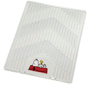 スヌーピー クリアアローマット 前席用 (クリア)スヌーピー 車 フロアマット カーマット 前席用 足元 マット ビニール 汚れ防止 透明 車用品 SNOOPY ピーナッツ スヌーピーグッズ おしゃれ か