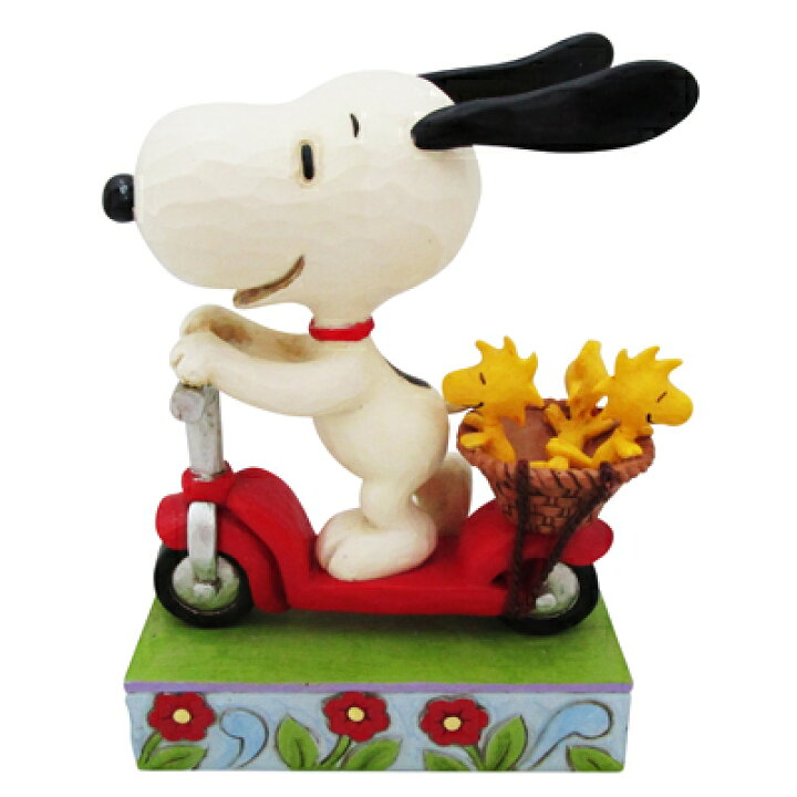 楽天市場 Peanuts Jim Shore フィギュア Scootin Aroundスヌーピー フィギュア ジムショア ウッドストック スクーター インテリア 置物 コレクション 完成品 可愛い ギフト Snoopy ピーナッツ スヌーピーグッズ おしゃれ かわいい キャラクター グッズ 大人 向け