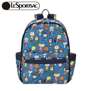 PEANUTS×LeSportsac ROUTE BACKPACK (s[ibcMO) Xk[s[ bN obNpbN X|[gTbN R{ obO bNTbN a4 m[gp\R ʊw ʋ  킢 L