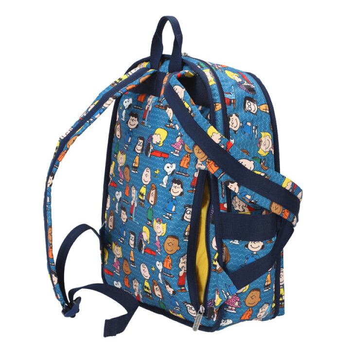 楽天市場】PEANUTS×LeSportsac ROUTE BACKPACK (ピーナッツギャング 