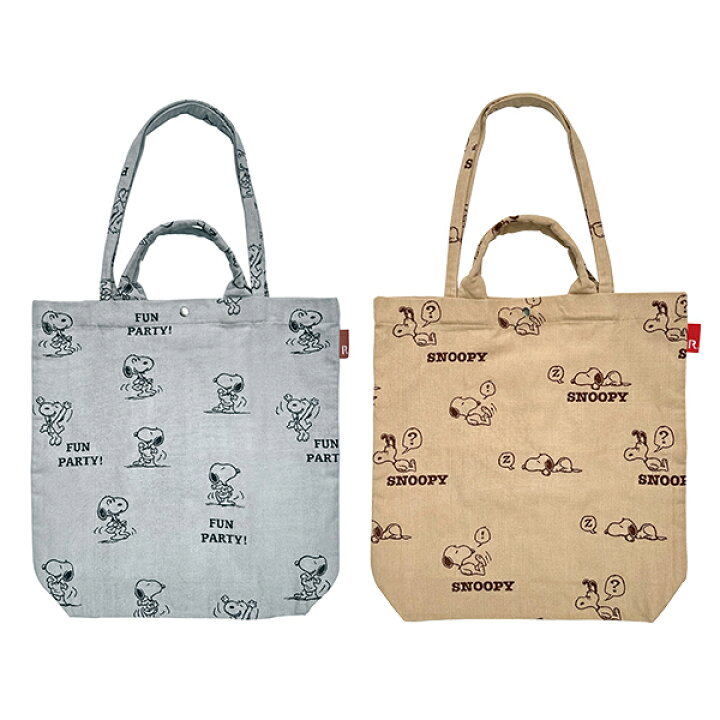 楽天市場】PEANUTS ROOTOTE トールバッグ (ジャガード) スヌーピー 