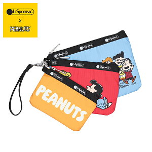 PEANUTS×LeSportsac WRISTLET POUCH SET (s[ibcMO) Xk[s[ X|[gTbN R{ |[`SNOOPY Xk[s[ObY  킢 LN^[ ObY l  v[g