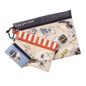 Xk[s[ 3A|[` (enjoy your trip) obO |[`Aσ|[` |GXe L^W270×H210mm M^W190×H140mm S^W110×H80mm SPMS-180 SNOOPY Xk[s[ObY Mtg v[g  킢 s[