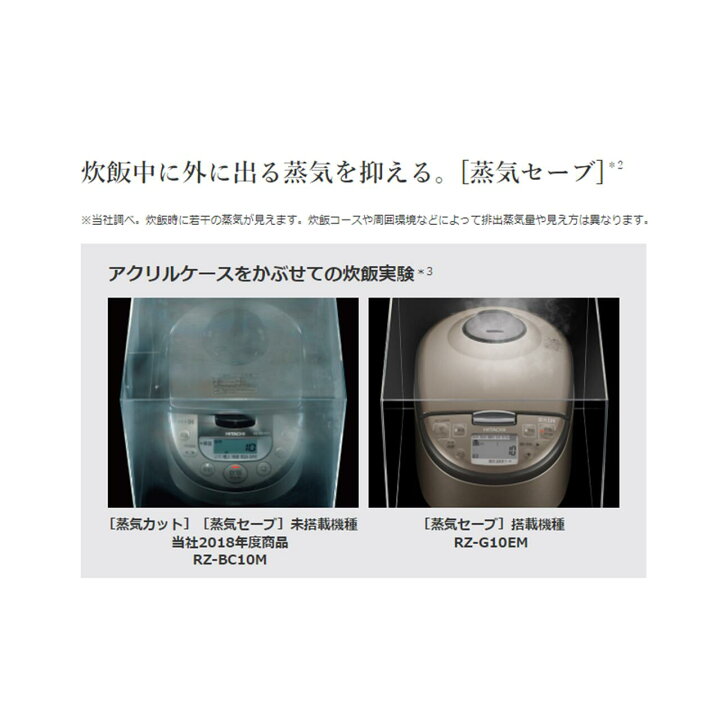 楽天市場】炊飯器 省エネ 5.5合炊き 圧力IH 日立 極上ひと粒炊き 