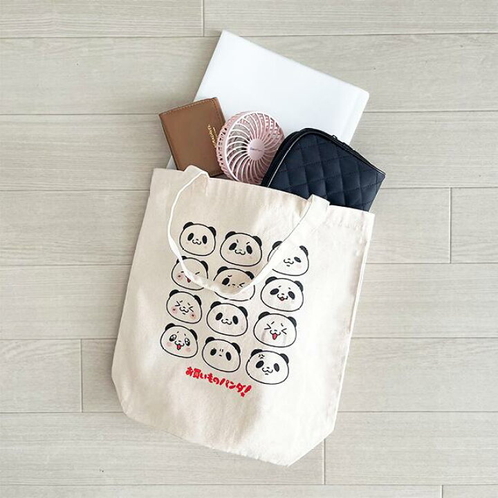 楽天市場】お買いものパンダ 【オリジナル商品】トートバッグ（アニメ 